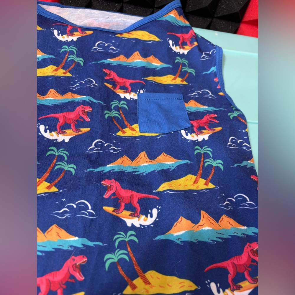 Free when bundled XL dinosaur with leash 🦕 shirt Preloved
